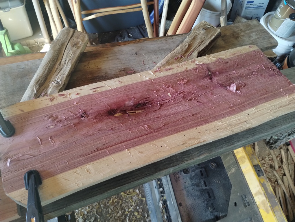 Old world craftsmanship: handtool only wooden benches