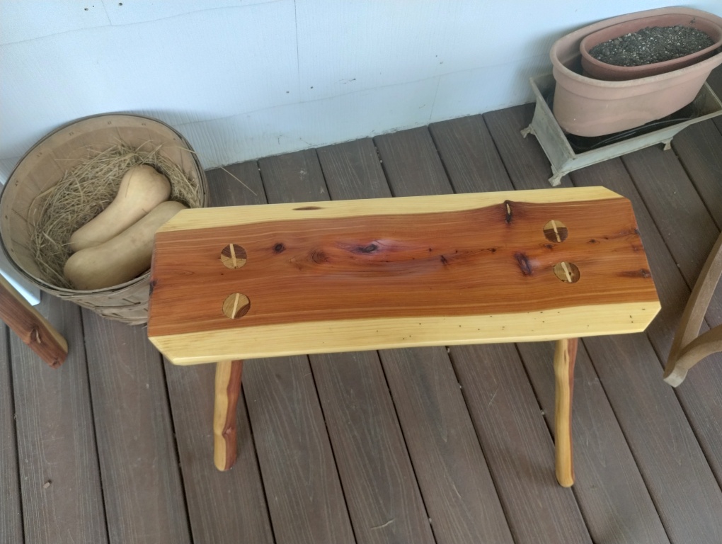 Handcrafted Riven Ladder