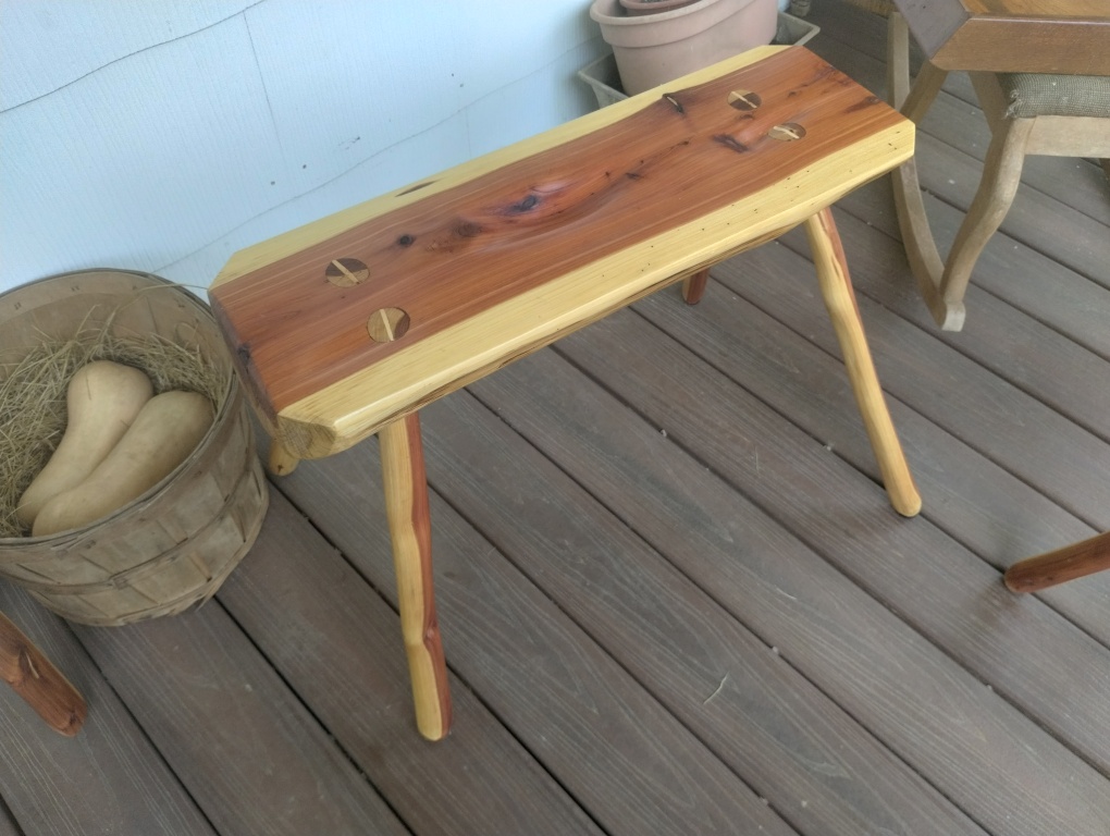 Handcrafted Riven Ladder