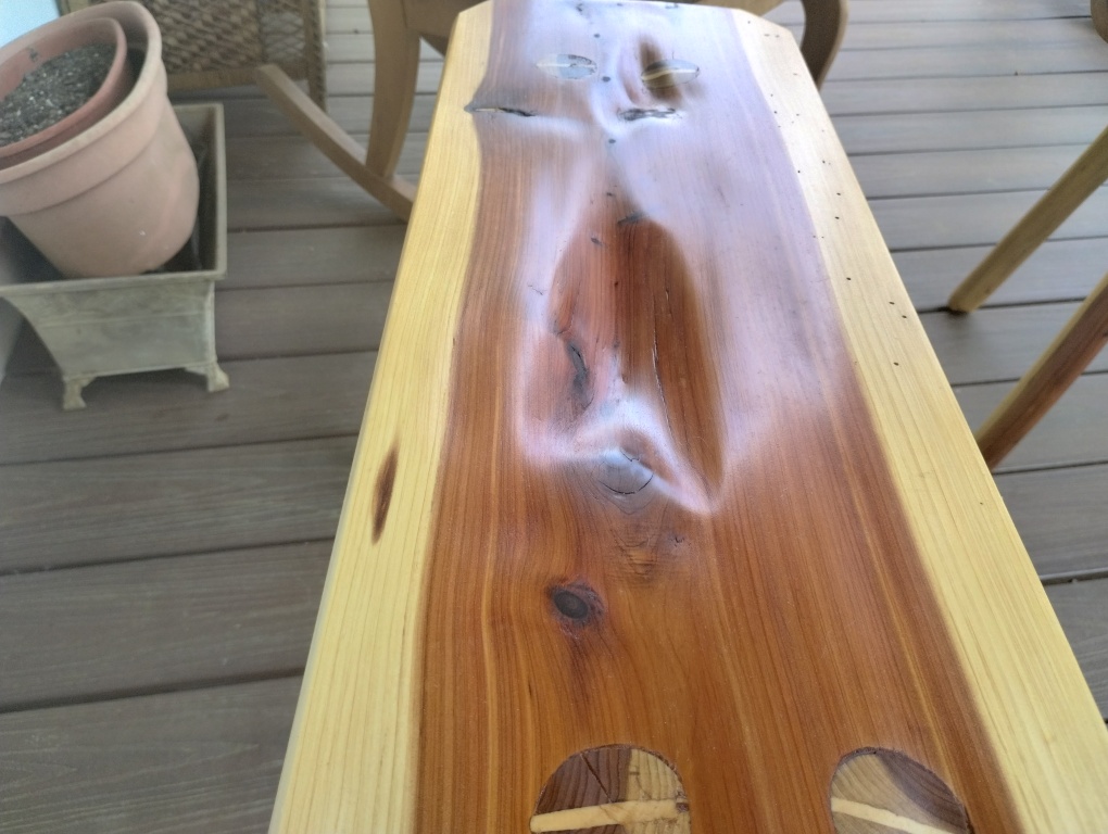 Handcrafted Riven Ladder