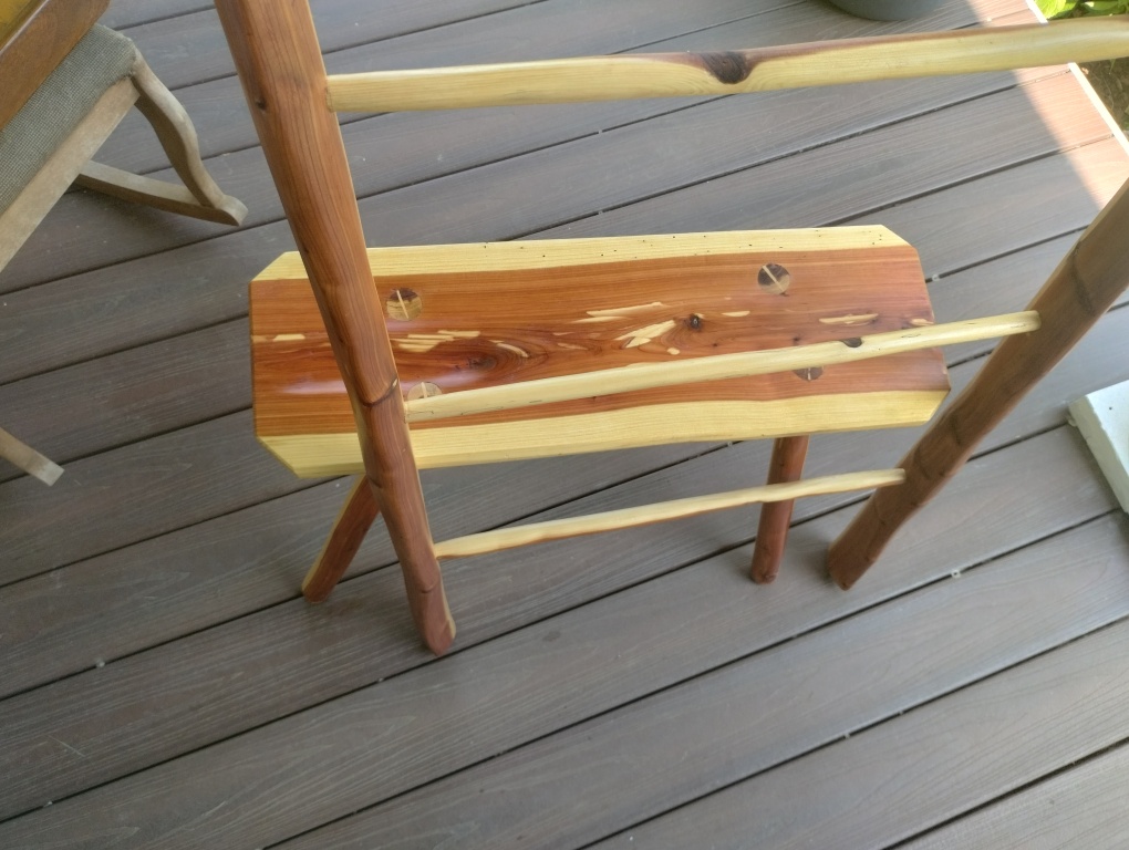 Handcrafted Riven Ladder