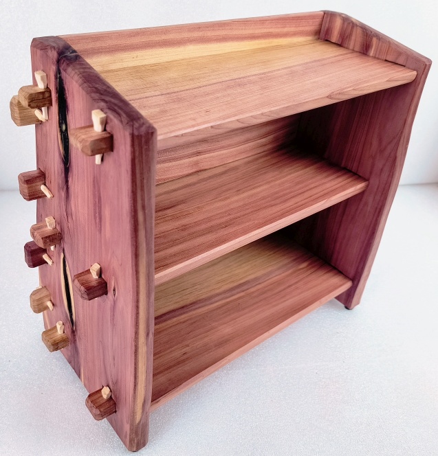 Heritage kitchen cabinetry: small hand riven wood cabinets for castlecore homes: countertop cabinet