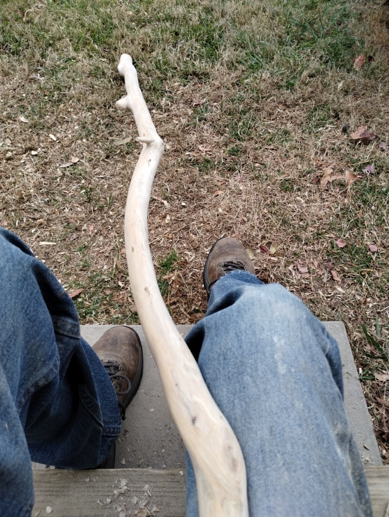 Handcrafted Riven Ladder