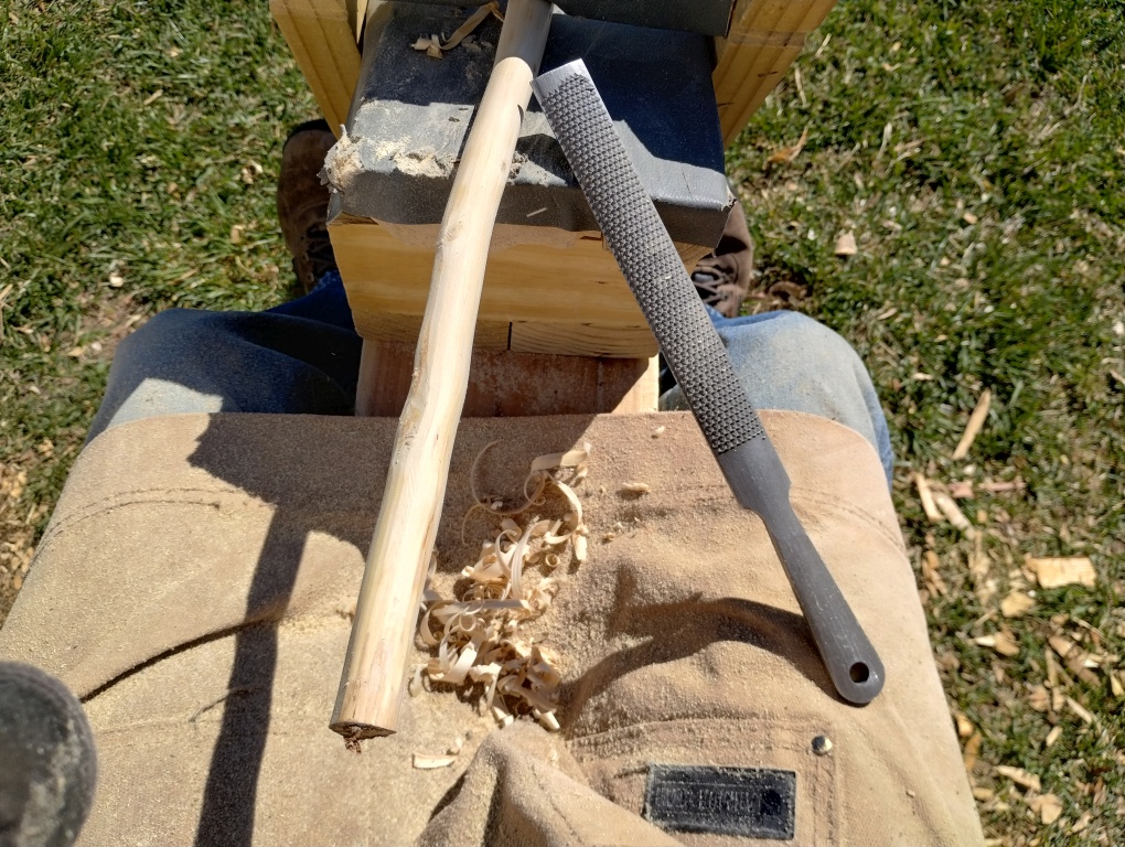 Handcrafted Riven Ladder