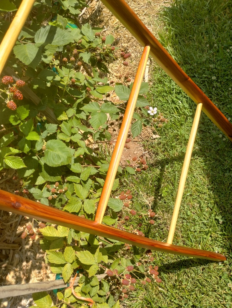 Handcrafted Riven Ladder